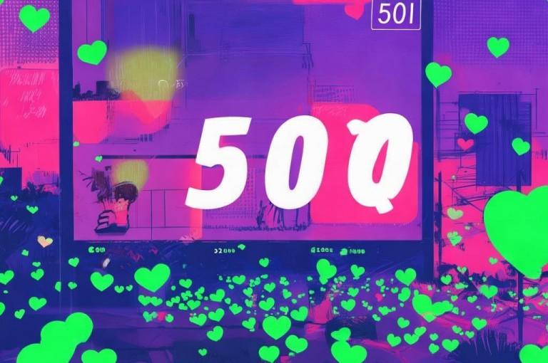 抖音获赞超50，破500仍需努力。